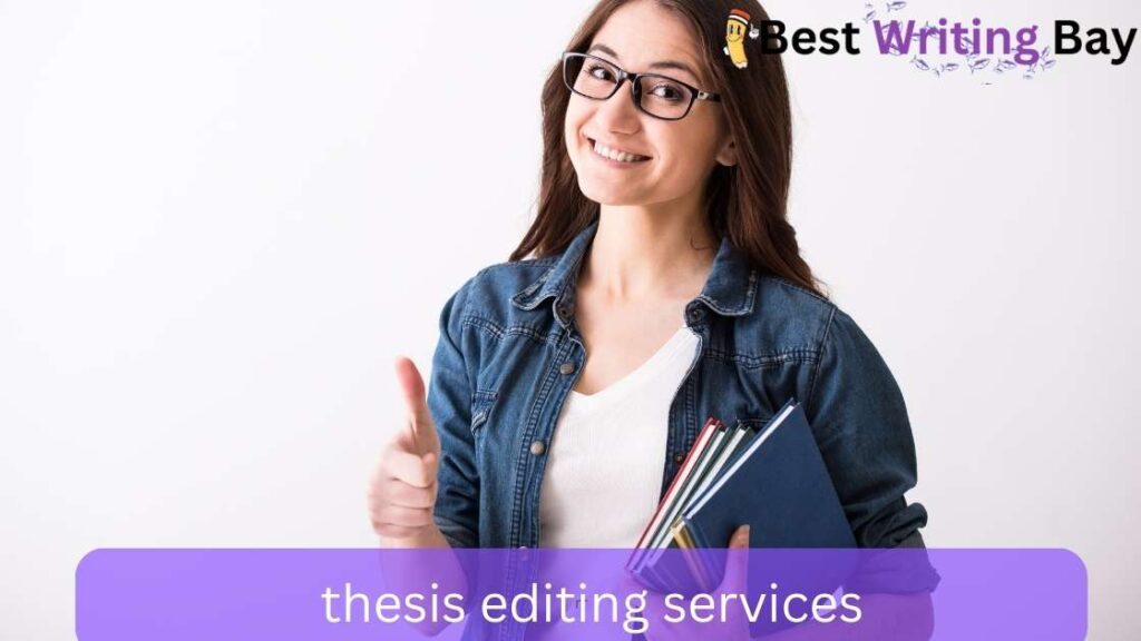 thesis editing services
