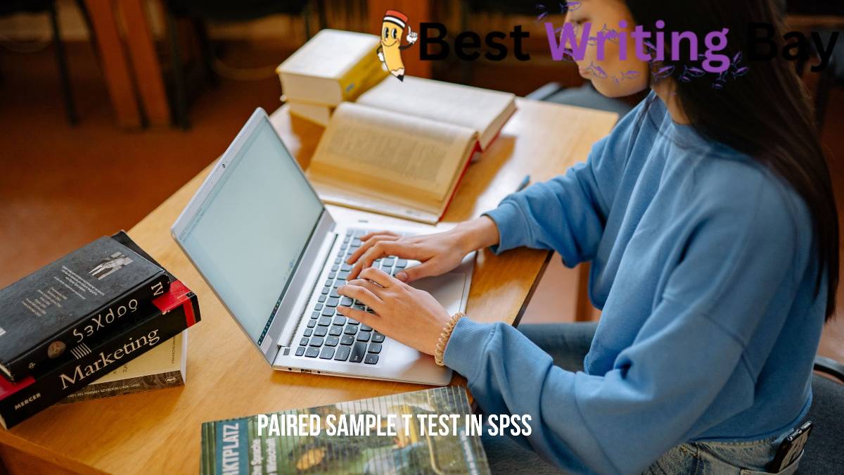Paired sample t test in spss