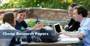 Cheap Research Paper Writers